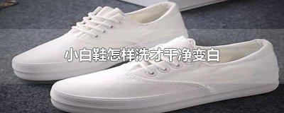 ​小白鞋怎样洗才干净变白