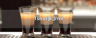 ​1shot多少ml