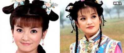 ​李晟赵薇对比照 二人相似度高吗李晟为何被叫老燕子