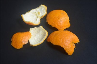 ​你家有吃剩的橘子皮吗？
