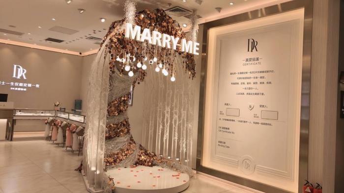 dr钻戒价格（售价1.5万）