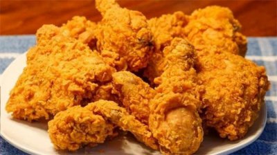 ​炸鸡腿没有淀粉可以用面粉代替吗 （可以）