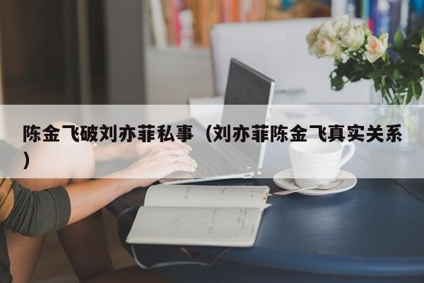 陈金飞破刘亦菲私事（刘亦菲陈金飞真实关系） 