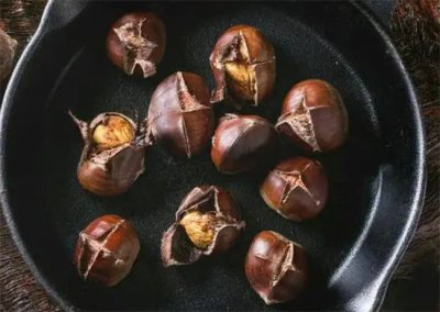 ​用不粘锅可以炒板栗吗
