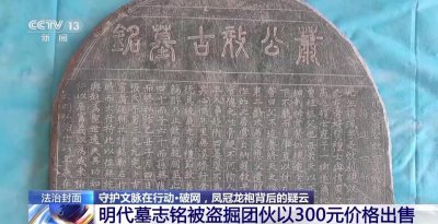 ​太嚣张！这个盗墓团伙，竟在网上售卖龙袍……