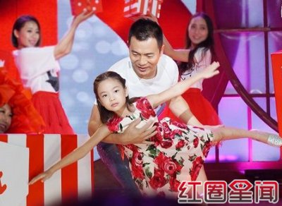 ​黄健翔女儿参加天天向上小萌主受观众喜爱