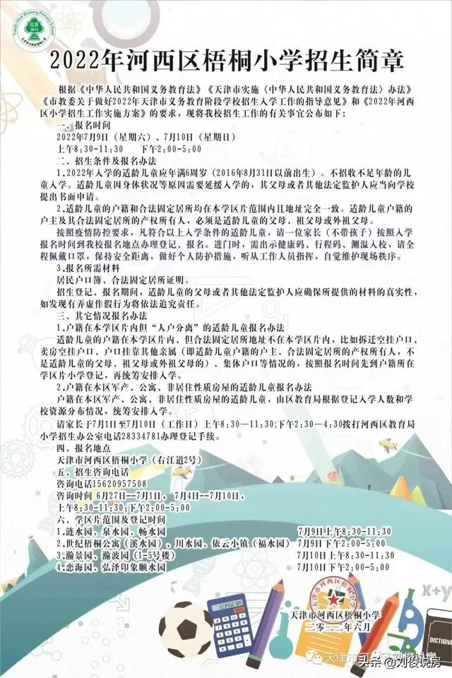 天津市河西区小学学区房的划分（2022年天津学区之河西区）(35)