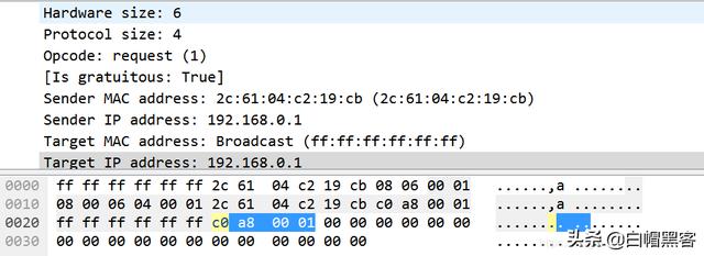 wireshark抓包新手使用教程（Wireshark抓包原理ARP劫持MAC泛洪）(11)