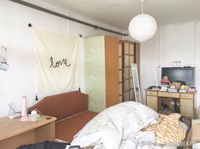 出租屋卧室低成本装修（软装改造17平出租屋）(1)