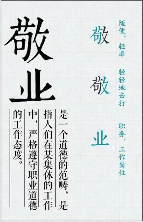 敬业是职业最高境界（敬业更要精业）