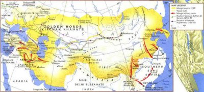 ​蒙古帝国的统治时间（是怎样灭亡阿拉伯帝国的）