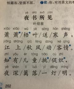 古诗《夜书所见》的诗意是什么
