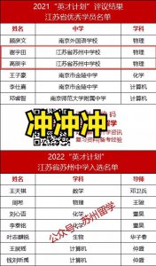 ​苏州国际高中学校排名榜，苏州9所顶尖高中喜报汇总