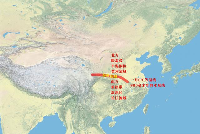 秦岭淮河分界线历史（地理分界线中华父亲山）(8)