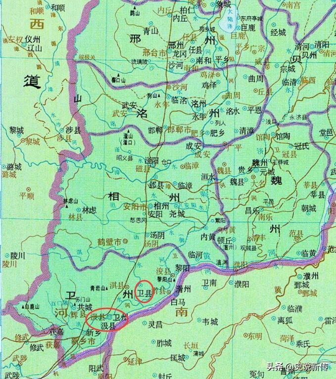 汲县是现在的哪里(河南汲县属于哪个市)