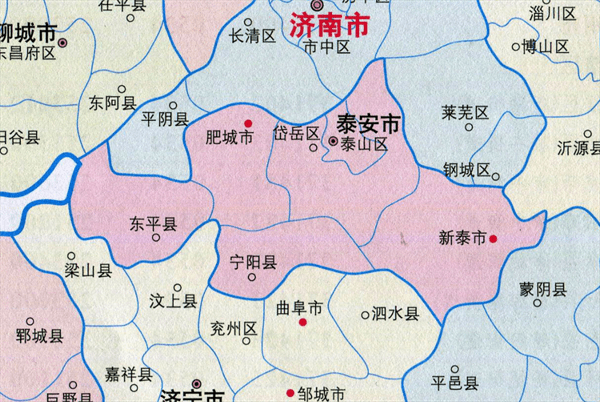 泰安市有多少人口(泰安市各区县人口排名)