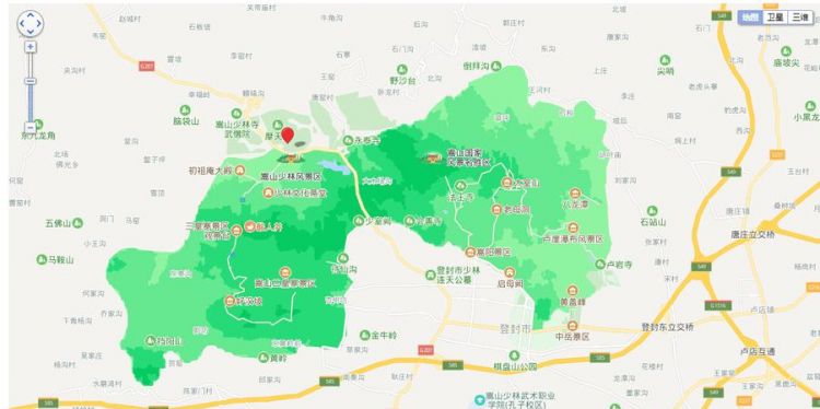 嵩山在哪里