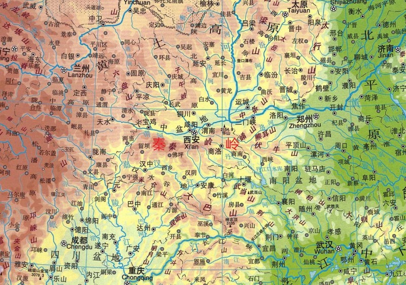秦岭山脉从哪里开始到哪里结束(秦岭山脉简介)