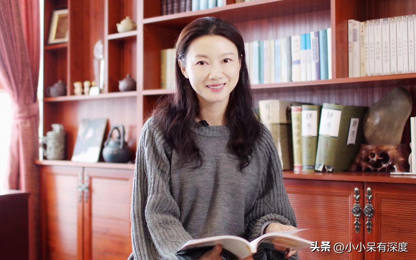 有林下风致，优雅动人的杨雨，早已结婚，孩子都已经十岁了