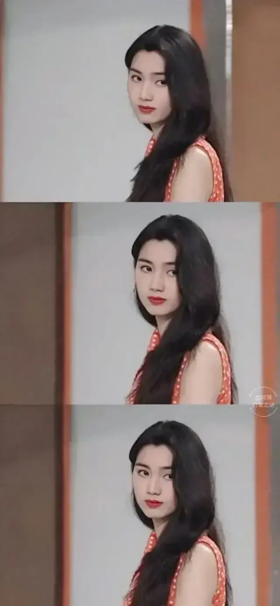 洪欣早年清纯写真合集，宛如夜里一颗闪闪发光的夜明珠