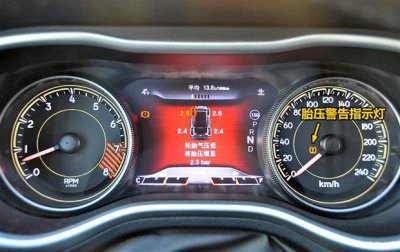 ​汽车气压表怎么看