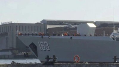 ​中国军舰抵达俄罗斯！