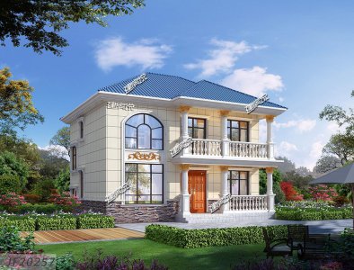 ​适合农村建的小别墅，第三套8万就能建，图纸快收藏好