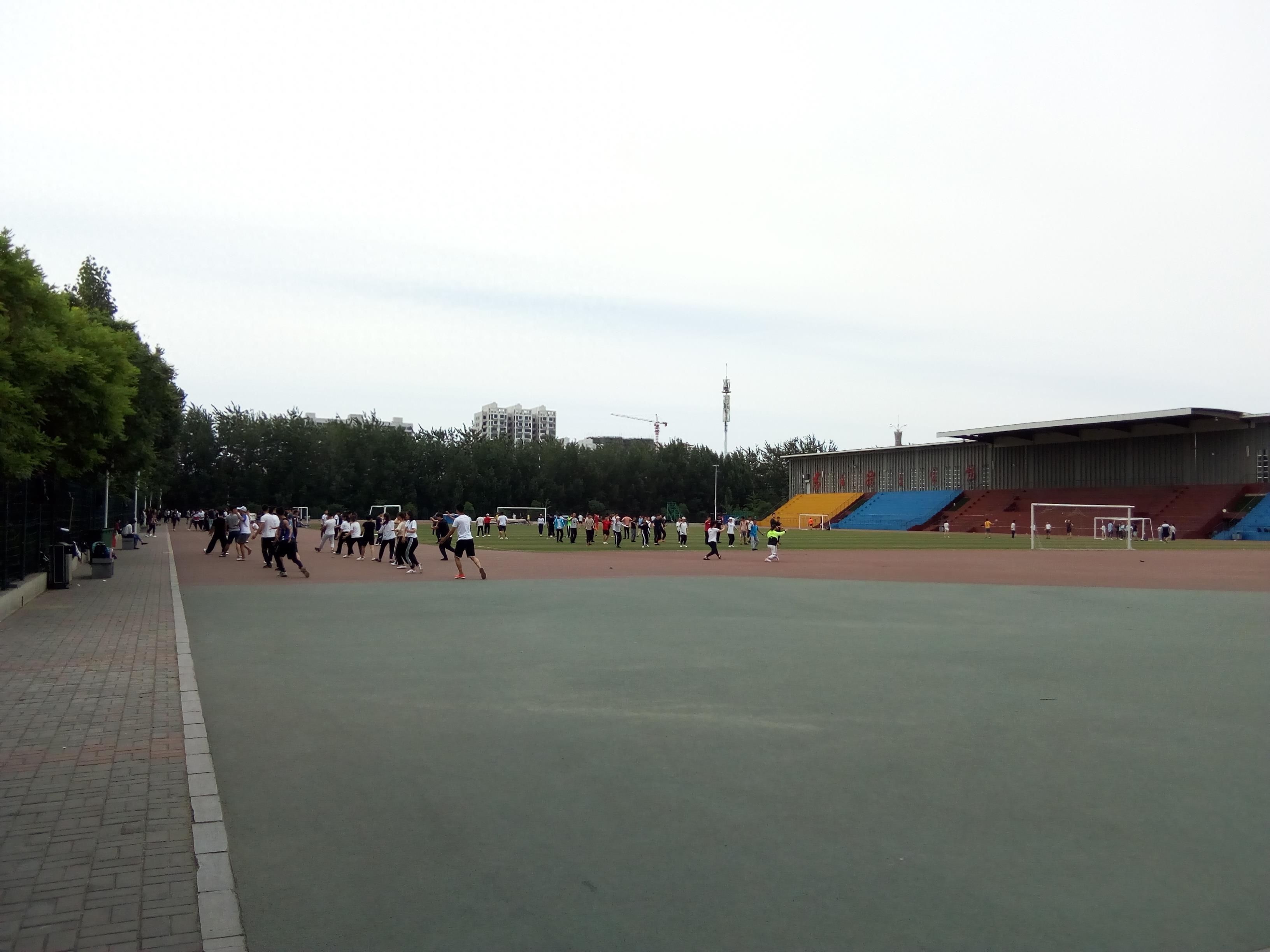 校园的青春气息 邯郸学院掠影