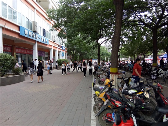 校园的青春气息 邯郸学院掠影
