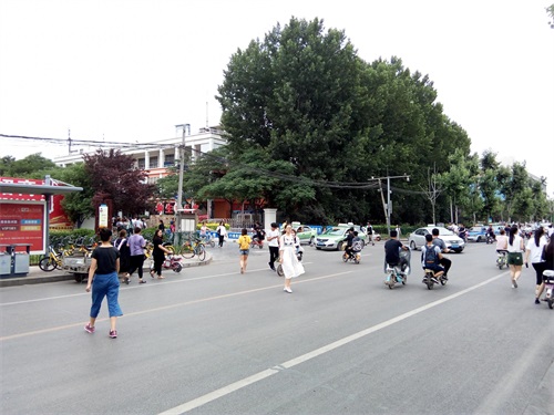 校园的青春气息 邯郸学院掠影