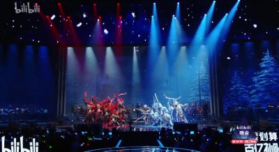 ​吴亦凡、五月天献唱B站跨年晚会《魔兽世界》开场舞引爆全场