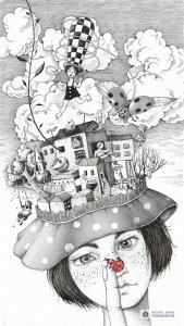 ​创意素描10幅，画的就是创意，你喜欢哪一个？