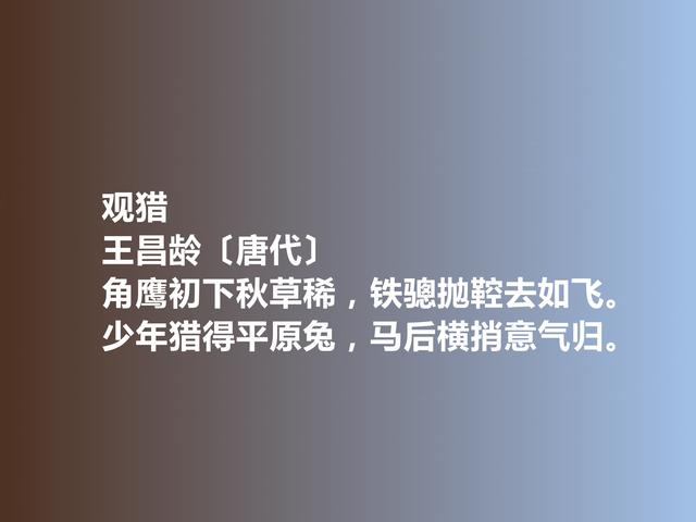 王昌龄著名十首诗（唐朝著名诗人王昌龄十首诗）(13)