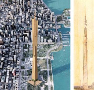 ​赖特曾在上个世纪设计了1600米高楼？以现在的技术能竣工吗？
