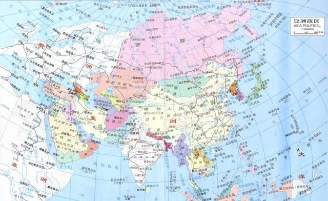 亚洲多少国家，全亚洲有多少个国家组成？图2