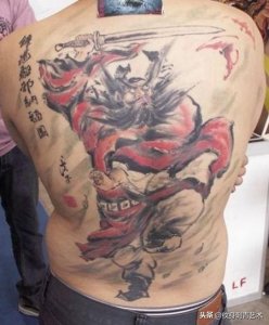 ​超霸气钟馗捉鬼纹身刺青
