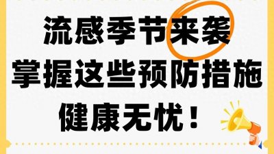 ​流感来袭，有关流感的知识您知道吗？