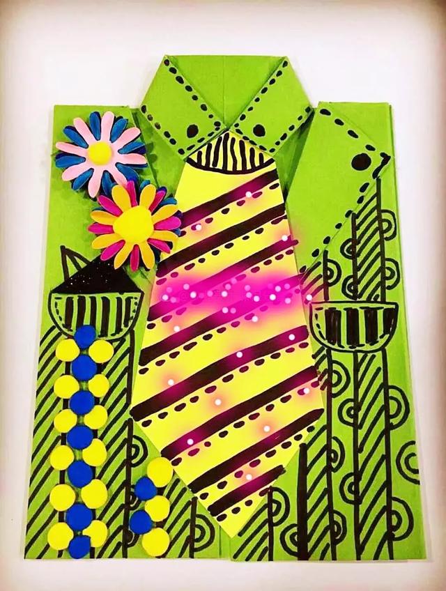 父亲节礼物简单又漂亮的手工（这60张手工创意请收好）(9)